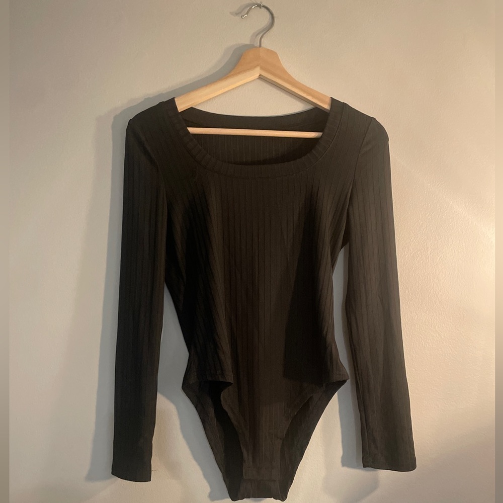 SHEIN Long Sleeve Bodysuit